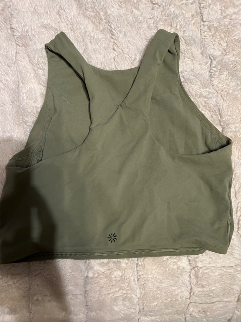 Athleta Olive Green Sports Bra
